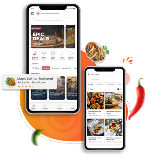 List of some Trending Restaurant App Solution