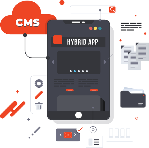 Hybrid App Development Services Agency in UK, USA & UAE